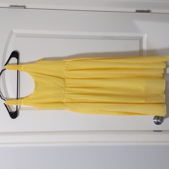 Angela Yellow Sparkle Dress - Picture 5 of 6